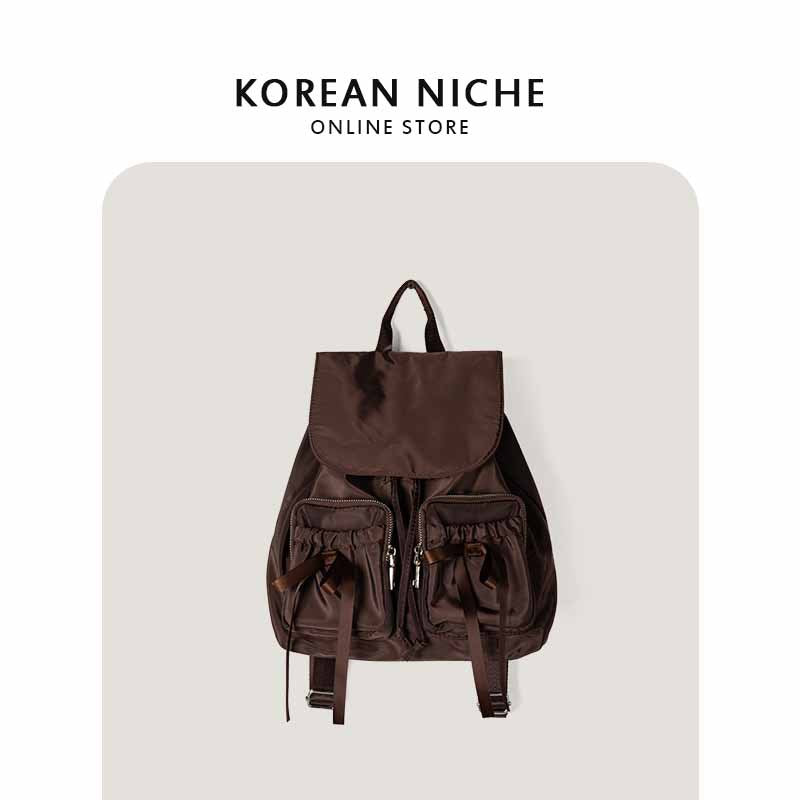 Style Cute Bow Lightweight Commuter Large Backpacks