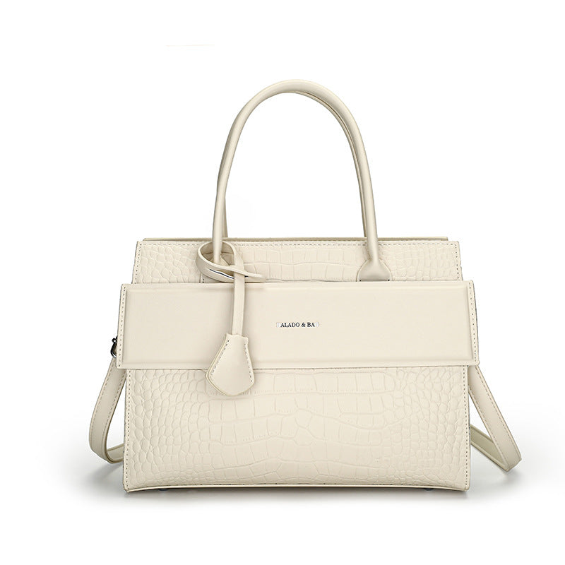 Creative Women's Stone Pattern Mother Advanced Handbags