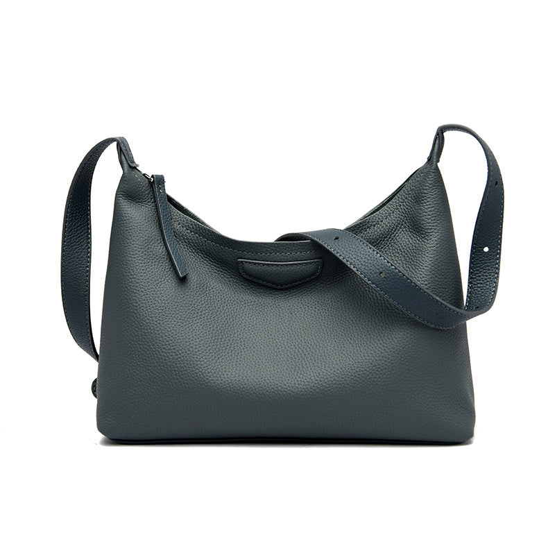 Women's Large Capacity Totes First Layer Cowhide Crossbody Bags