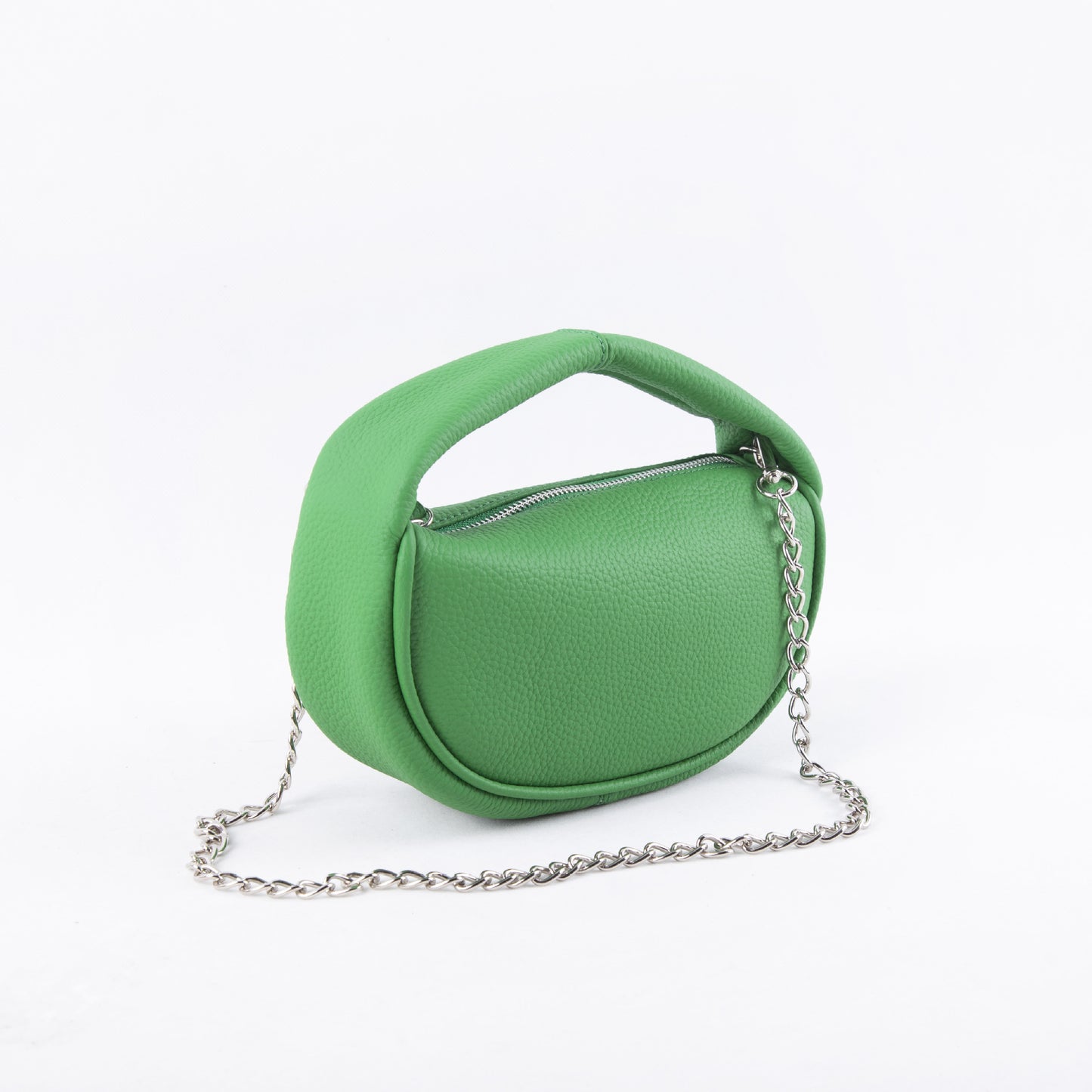 Women's French Stick Underarm Layer Lychee Pattern Shoulder Bags