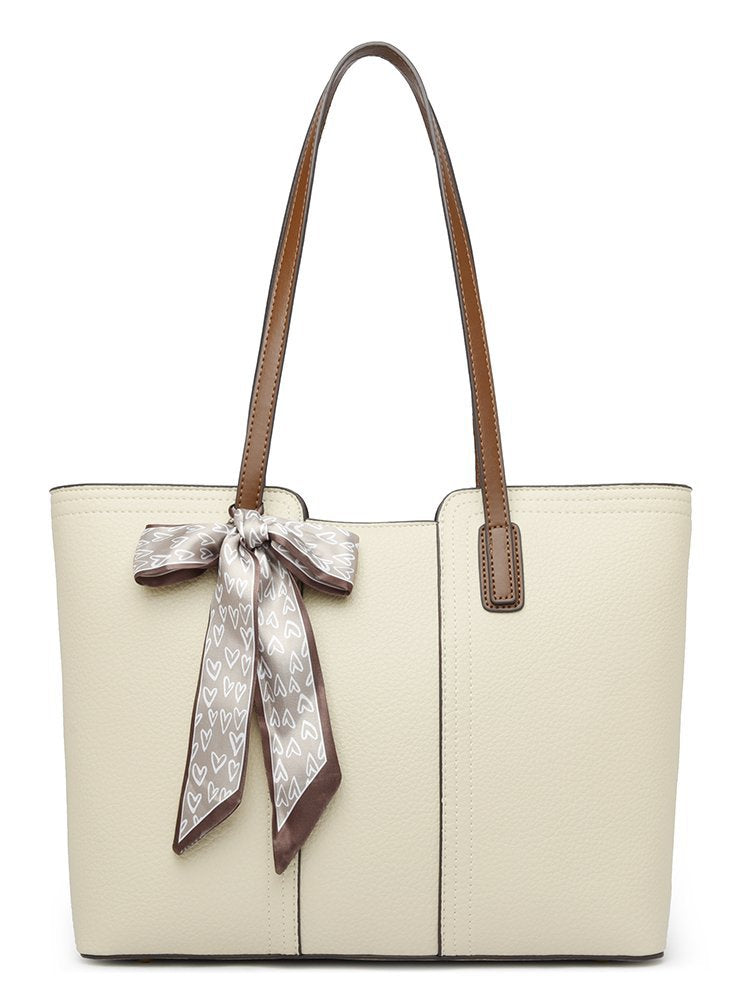 Women's Fashion High-grade Litchi Pattern Fashionable Simple Handbags
