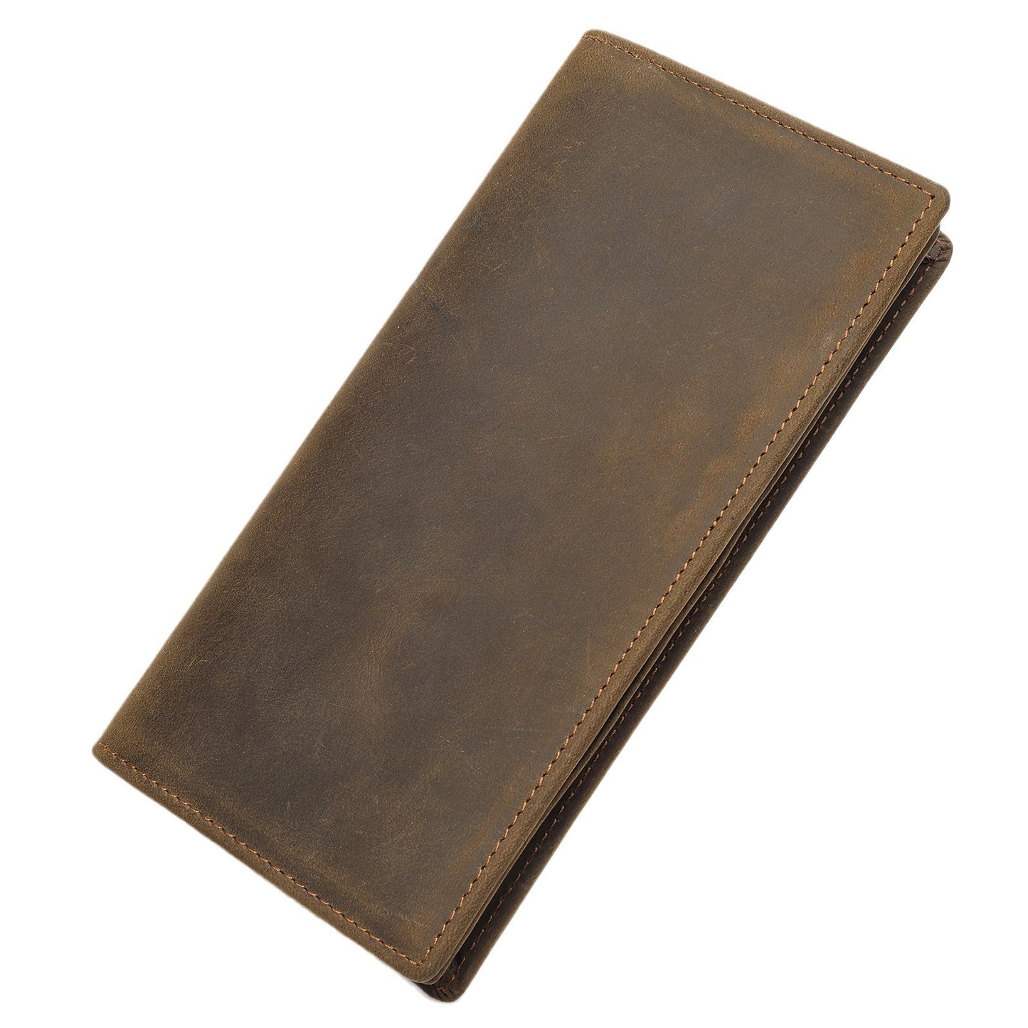Men's Long Genuine Leather Multiple Slots Business Men's Wallets