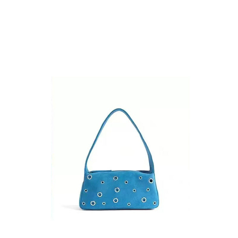 Women's Fashion Design Sense Niche Rivet Underarm Shoulder Bags