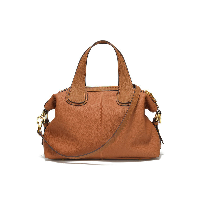 Women's Cowhide High-grade Niche Large Capacity Genuine Shoulder Bags