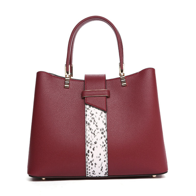 Women's Genuine Leather Wedding Mom Grandma Large Shoulder Bags