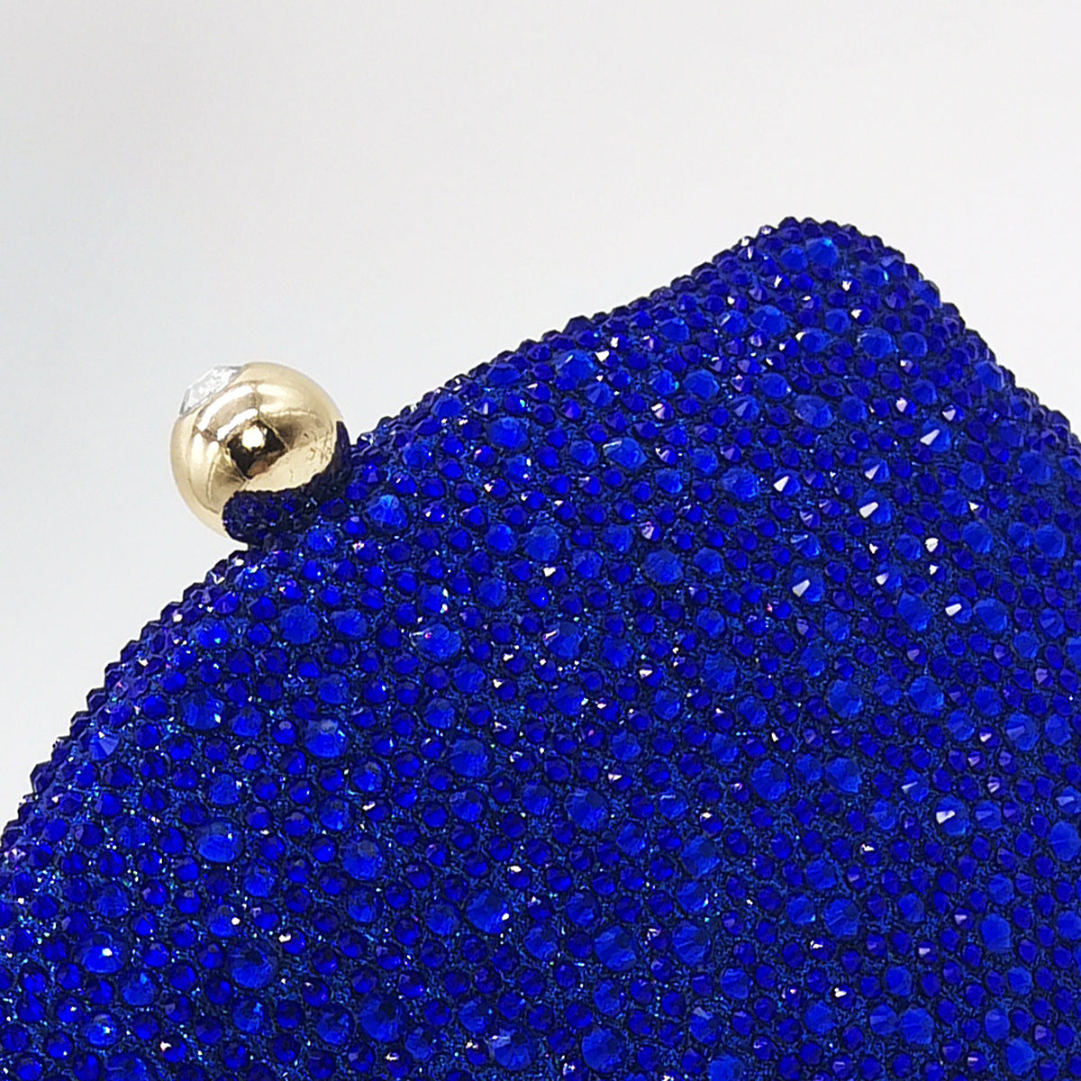 Full Diamond Clutch Nightclub Party Blue Bags