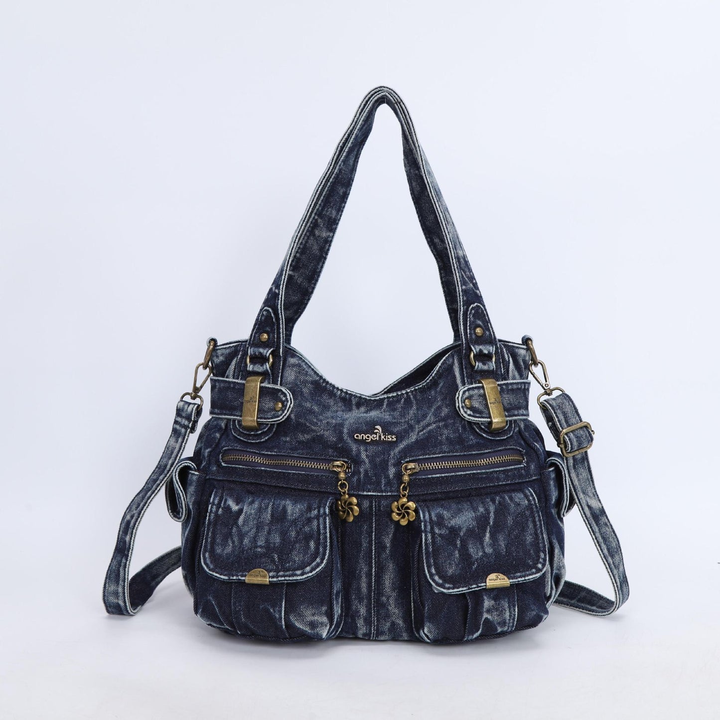 Women's Slouchy Comfortable Wash One Fashion Shoulder Bags