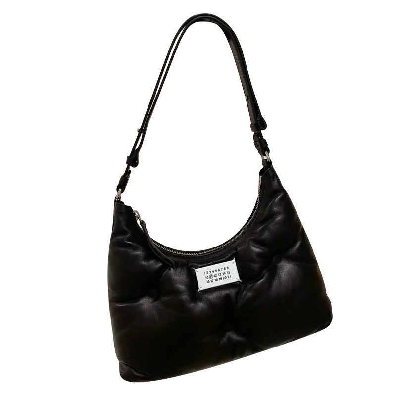 Slouchy Wen Soft Underarm Simple Cloud Shoulder Bags