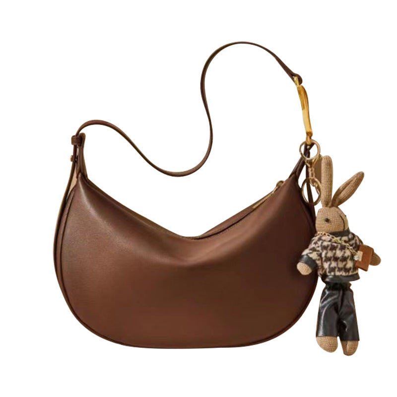 Women's Retro Large Capacity Fashionable High Sense Crossbody Bags