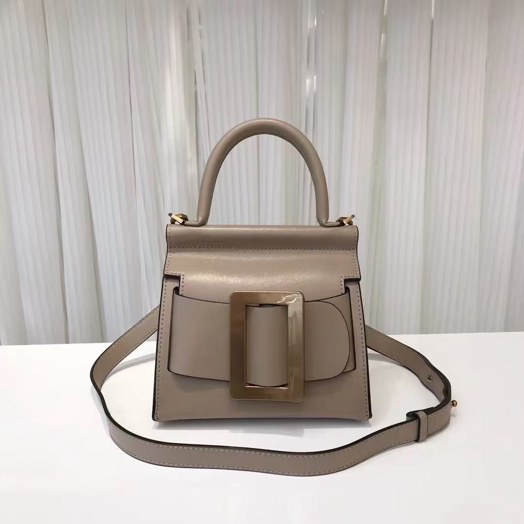 Women's Retro Genuine Leather Assorted Colors Metal Handbags