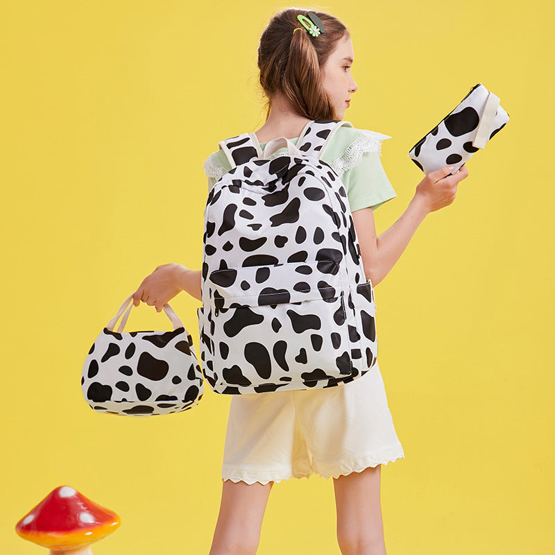 Female Cute Preppy Style High Lunch Backpacks