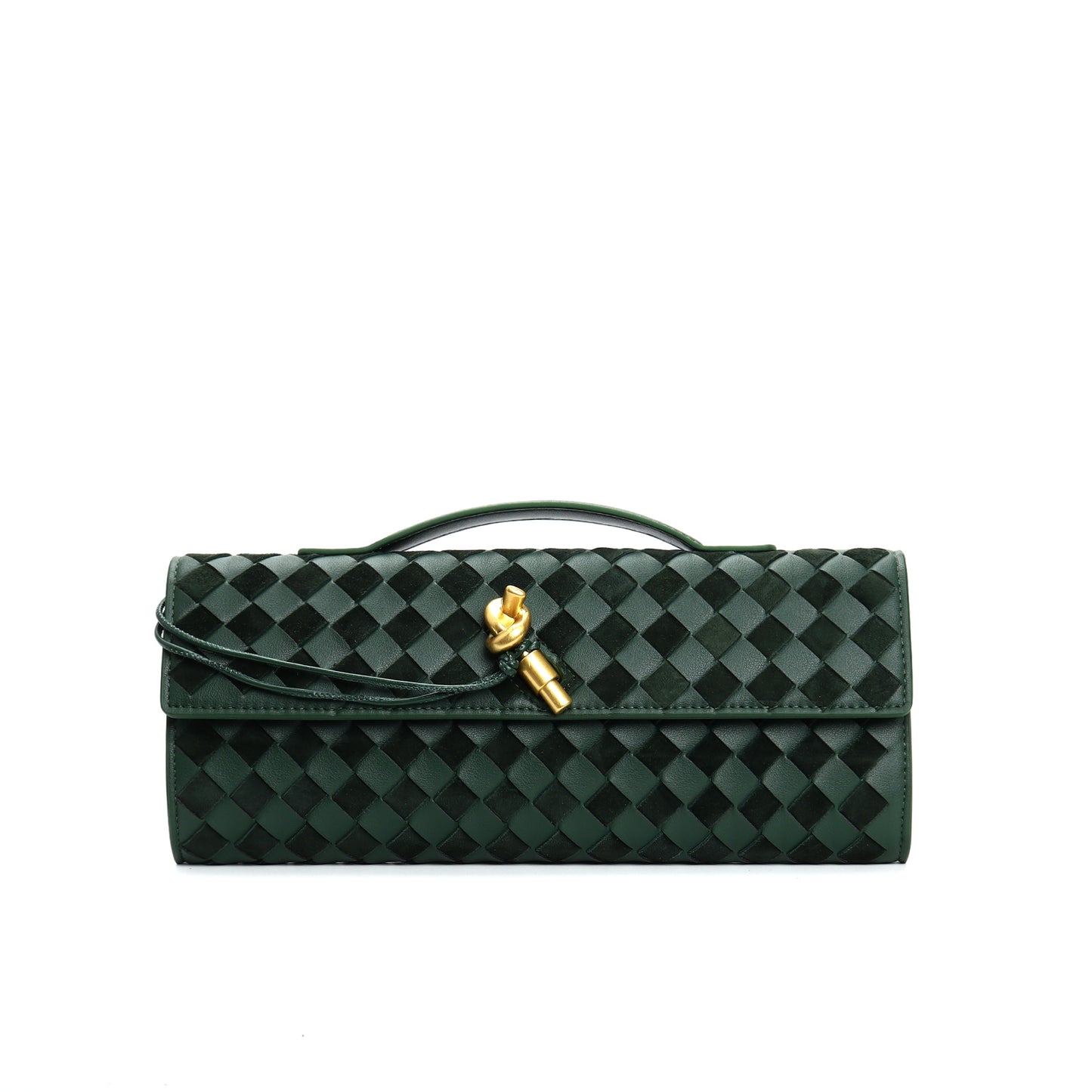Woven High Sense Fashion Trend Hand Gold Crossbody Bags