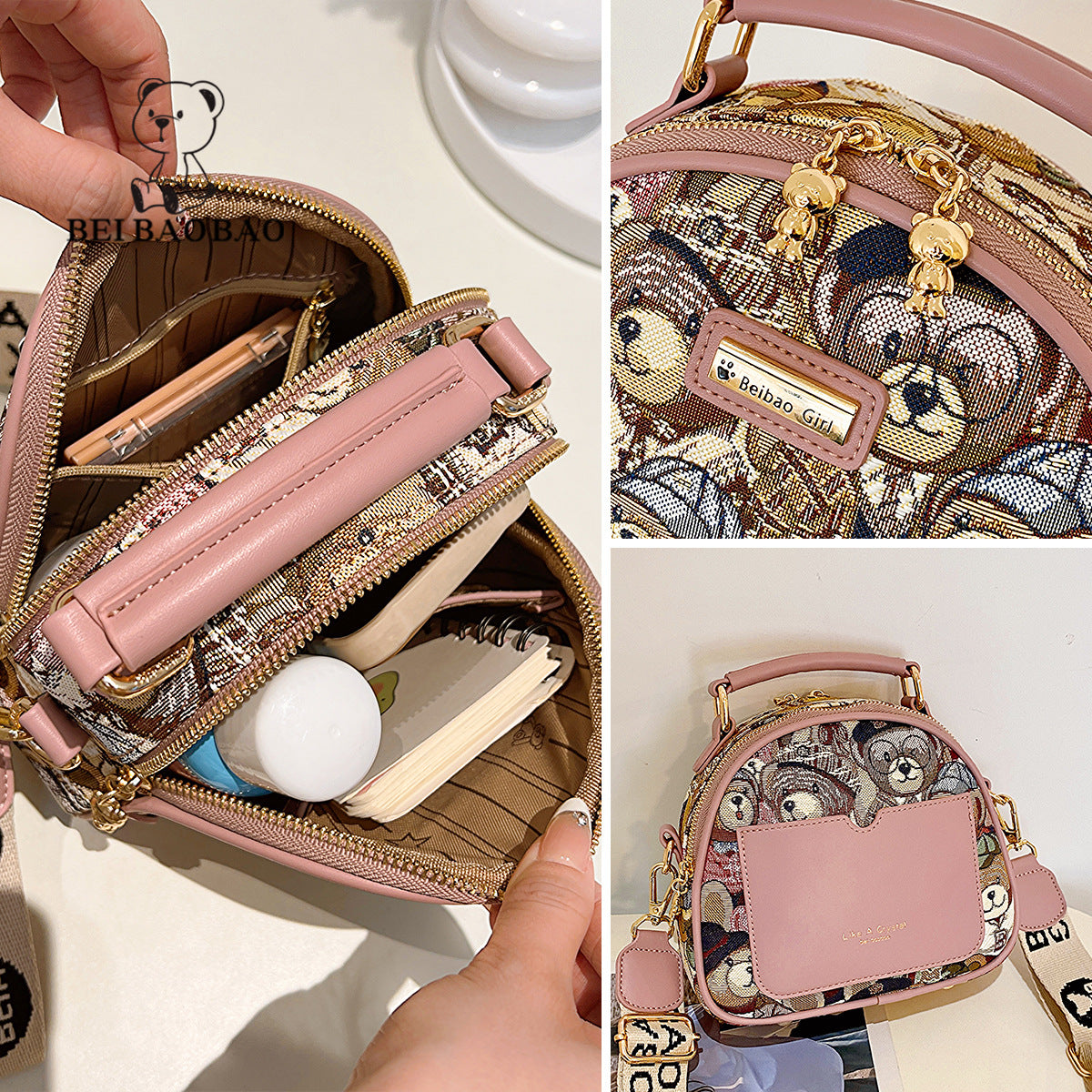 Women's Trendy Source Fresh Fashion Cute Crossbody Bags
