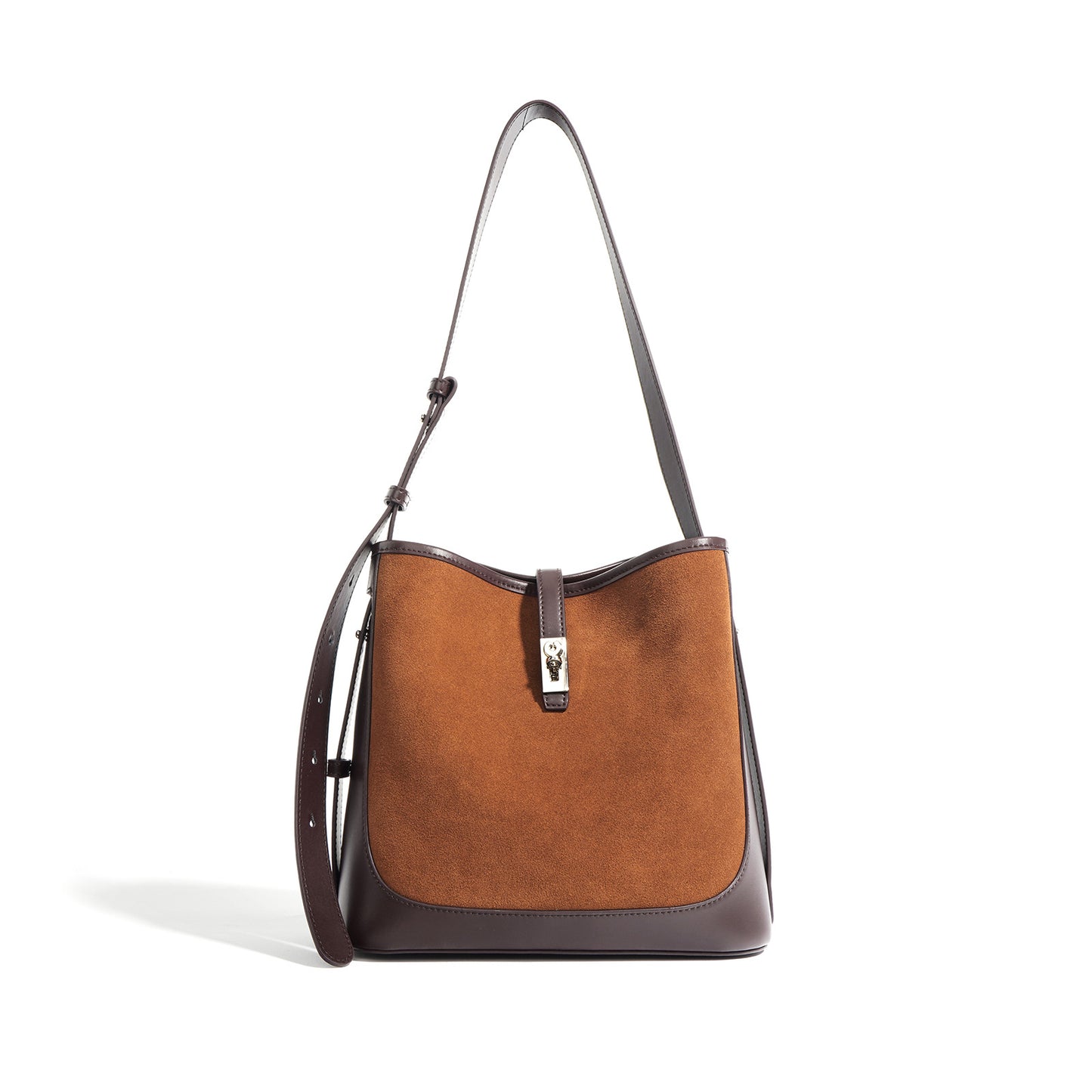 Cowhide Leather Simple Commute Large Capacity Shoulder Bags