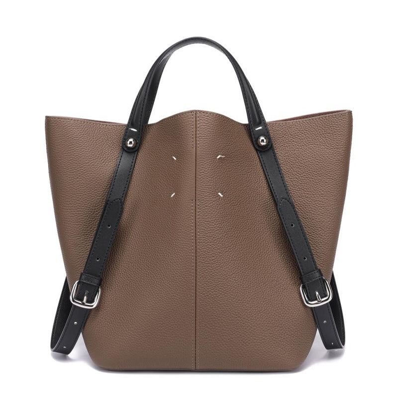 Women's Layer Cowhide One Large Capacity Commuter Shoulder Bags