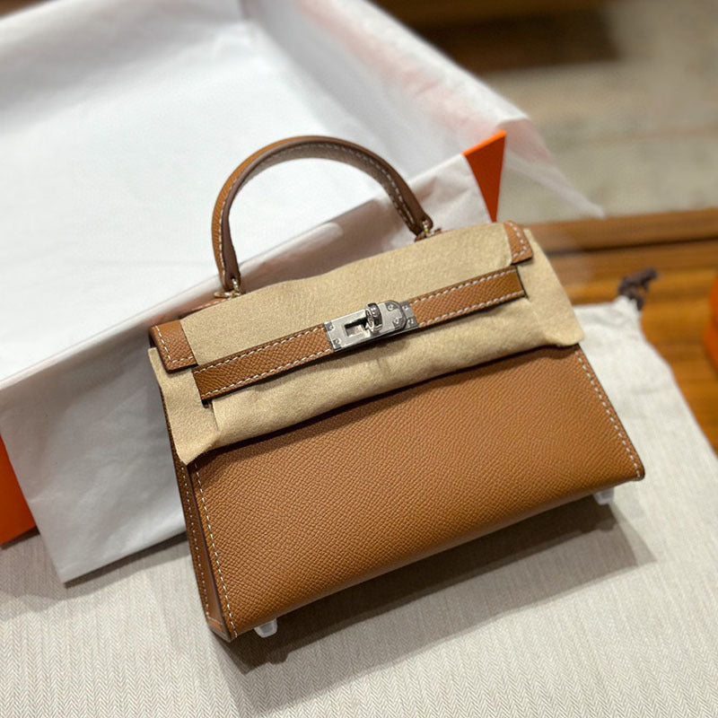 Palm Pattern Cowhide Second Generation Female Shoulder Bags