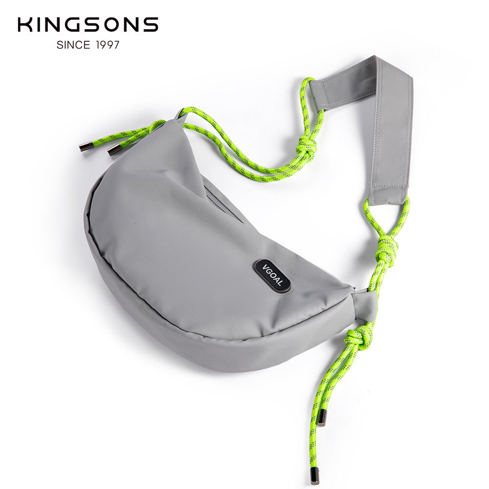 Women's & Men's & Figo Simple Lightweight Reflective Rope Crossbody Bags