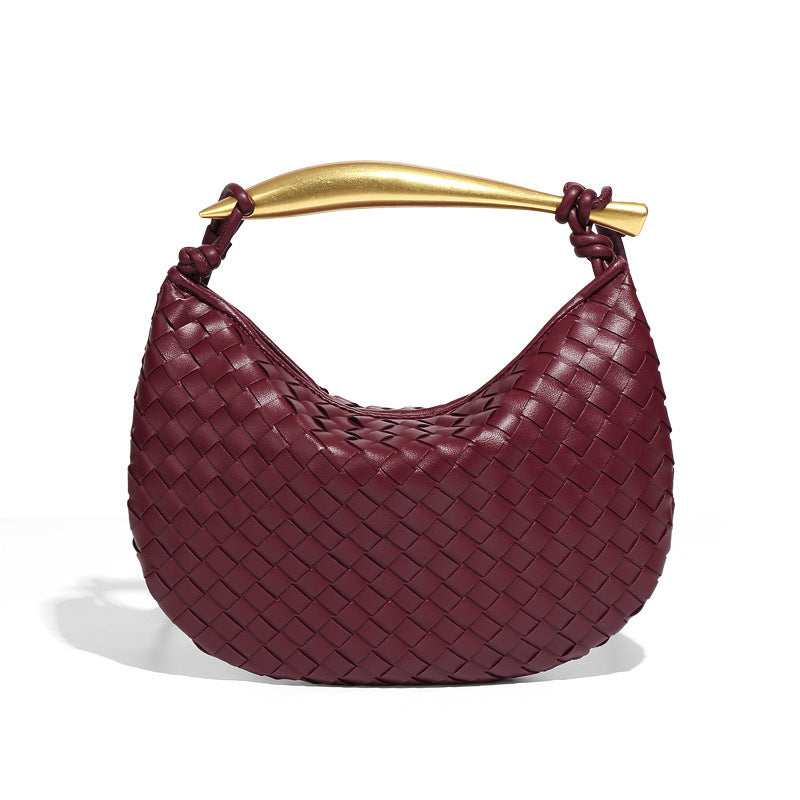 Design Sardine Hand-woven Hand Carrying Dumpling Handbags