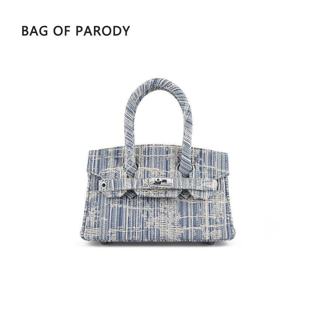 Women's For High-grade Portable Denim Suit Handbags