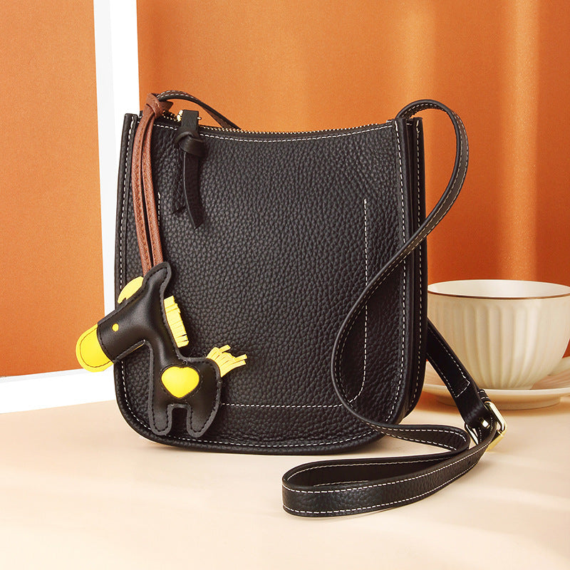 Women's Fashion Design Simple Genuine Leather Shoulder Bags