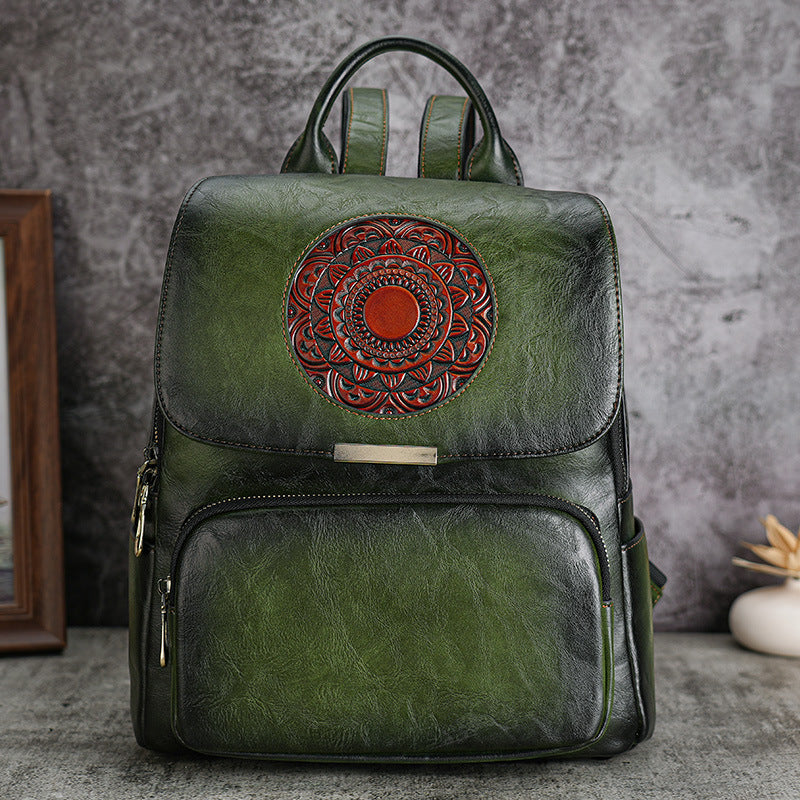 Innovative Women's Fashion Artistic Large Capacity Backpacks
