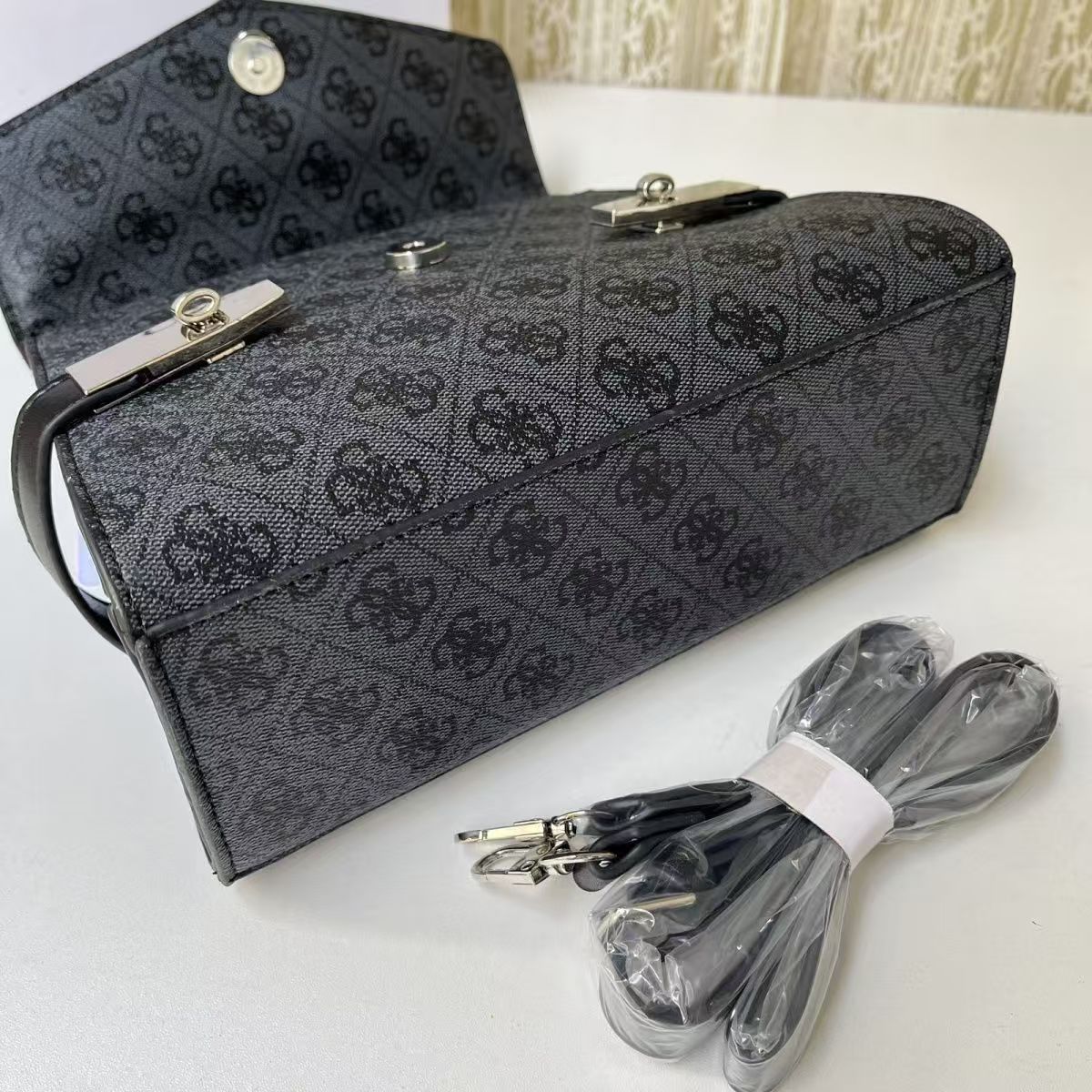 Women's Large Capacity Vintage Fashion Print Kelly Armpit Bags