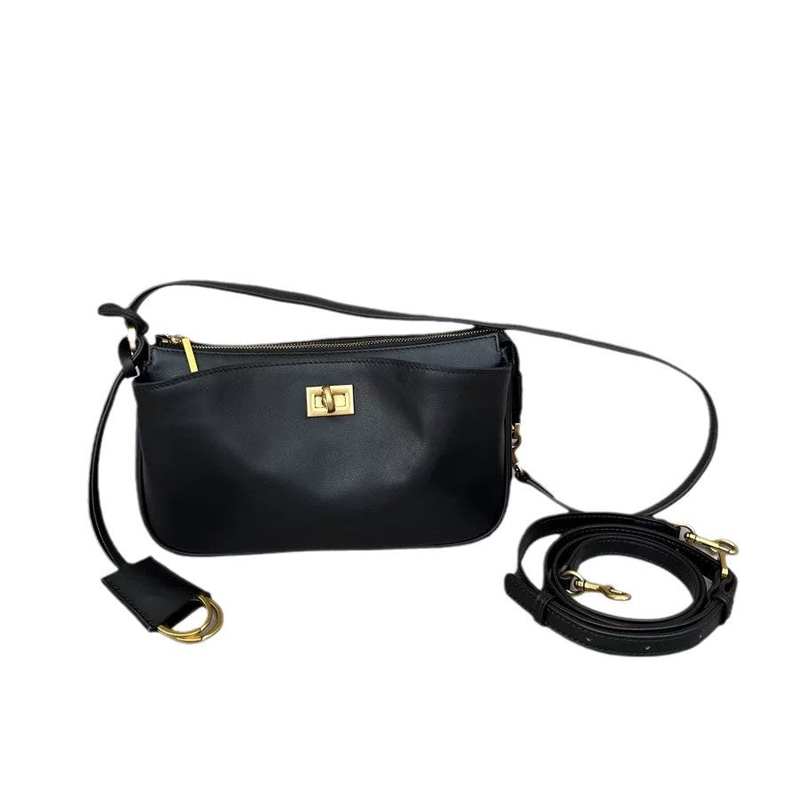 Women's Fashion Genuine Leather High-grade Underarm Kelly Crossbody Bags