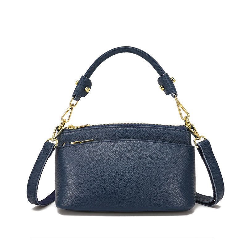 Women's Genuine Leather Commute Design Advanced Texture Shoulder Bags