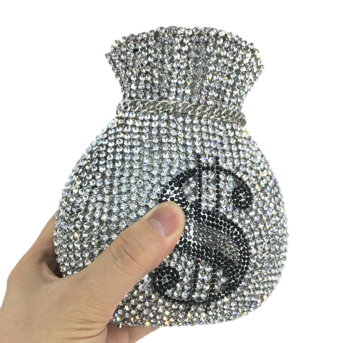 Metal Dinner Diamond Clutch Banquet Party Evening Bags