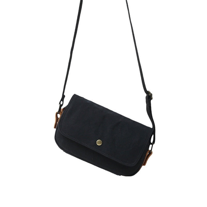 Cool Leisure Canvas Retro Versatile Back Crossbody Bags