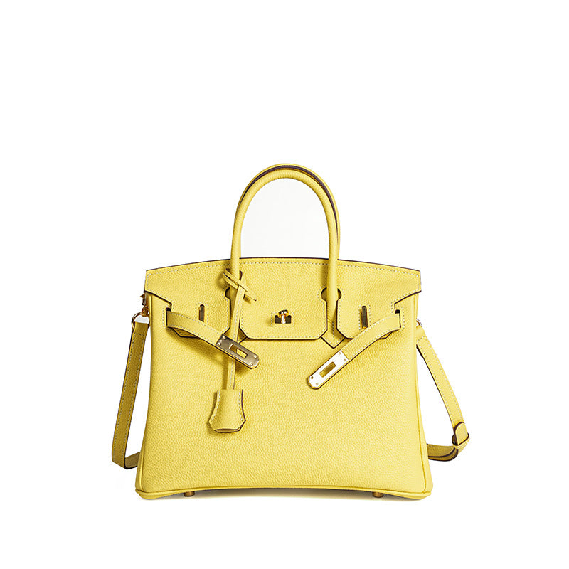 Women's Wax Line First Layer Cowhide Handmade Handbags