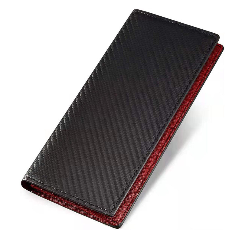 Men's Real Leather Long Cowhide Business Money Men's Wallets