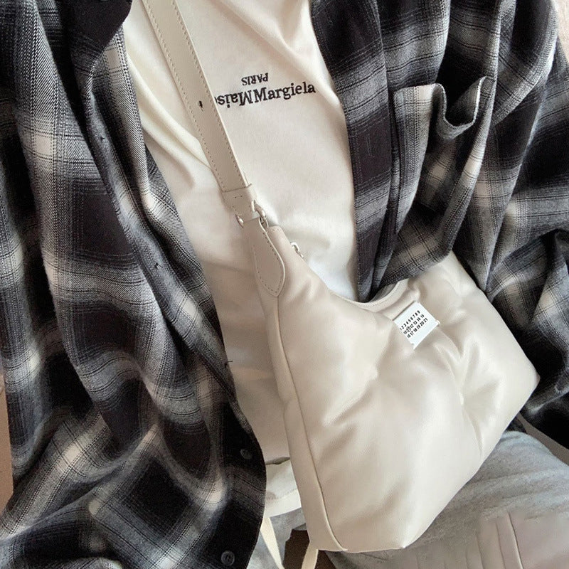 Slouchy Wen Soft Underarm Simple Cloud Shoulder Bags