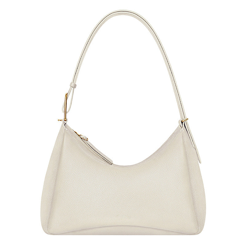Women's Genuine Leather Underarm Commuter Springtide Fashion Shoulder Bags