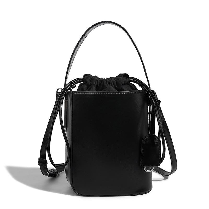 Women's Discount Clear Advanced Texture Simple Drawstring Handbags