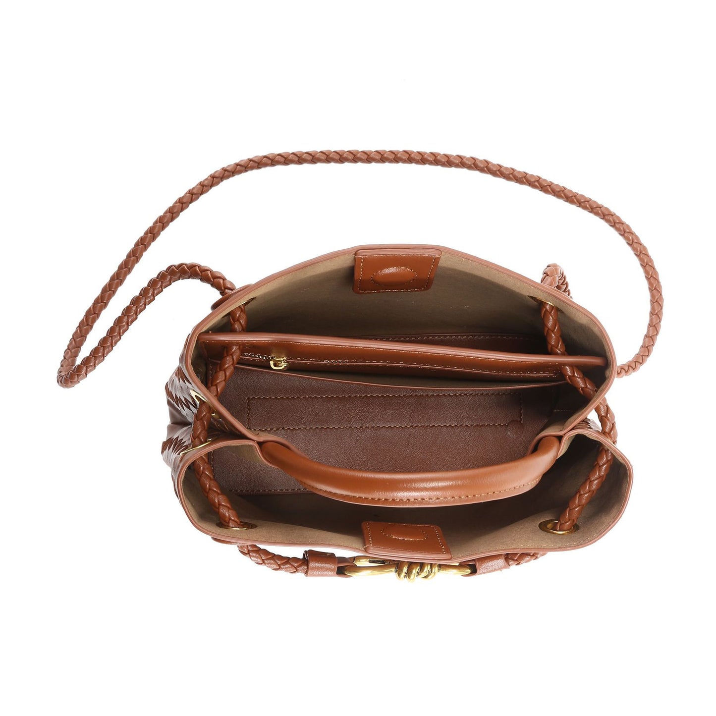 Women's Easy Matching Metal Butterfly Clasp Large Handbags