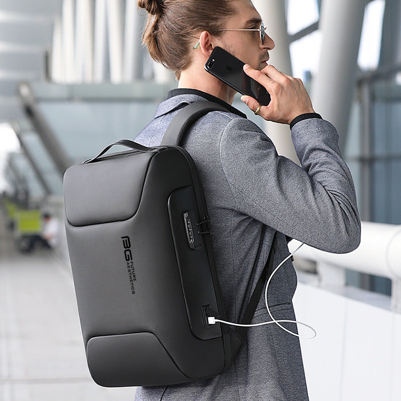 Durable Men's Cool Computer Waterproof Business Backpacks