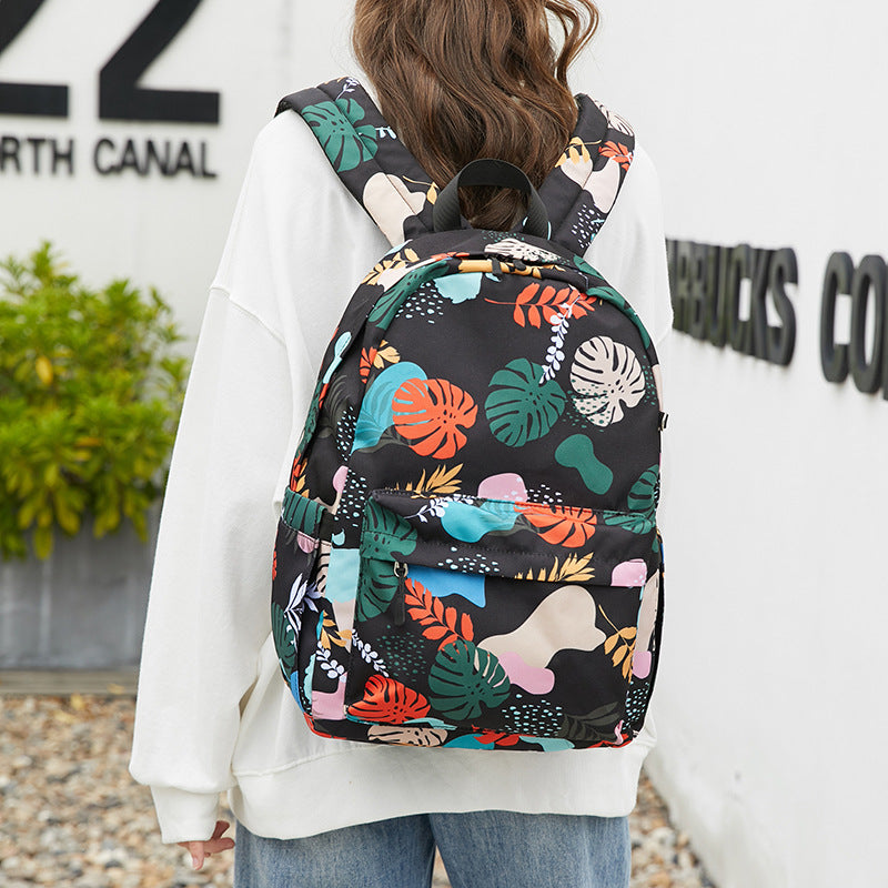 Popular Elegant Fashion Trendy Printed High Backpacks