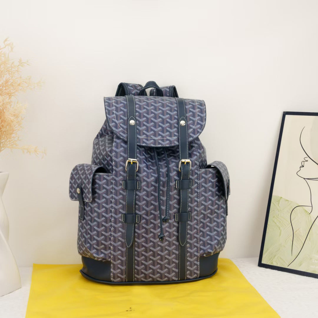 Men's Look Trendy Fashion Printing Large Capacity Backpacks