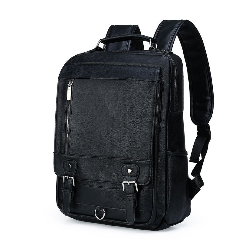 Men's Daily Leisure Business Korean Style Simple Backpacks