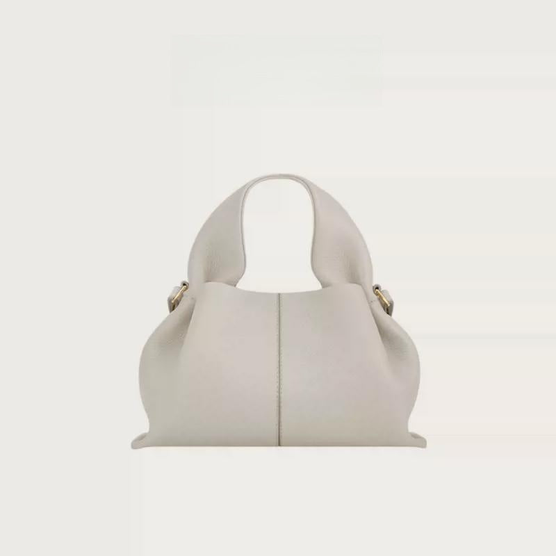 Women's Popular Lychee Pattern Cloud Fashion Handbags