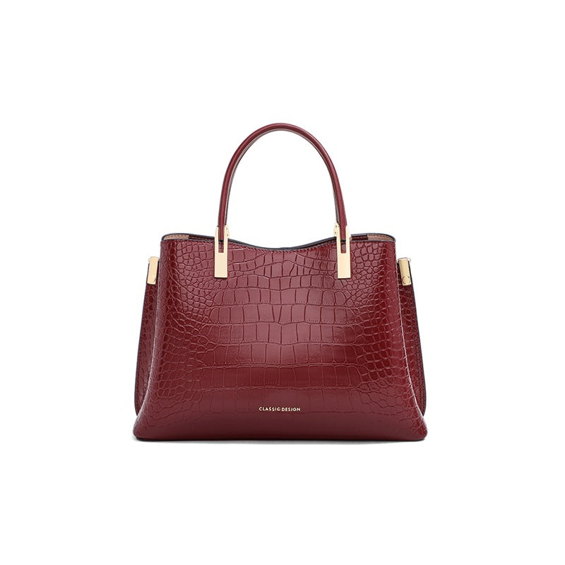 Women's Genuine Leather Mother-in-law Light Luxury Bags
