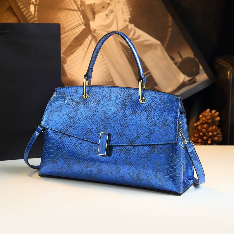 Women's Quality Genuine Leather Fashion Elegant Laser Bags