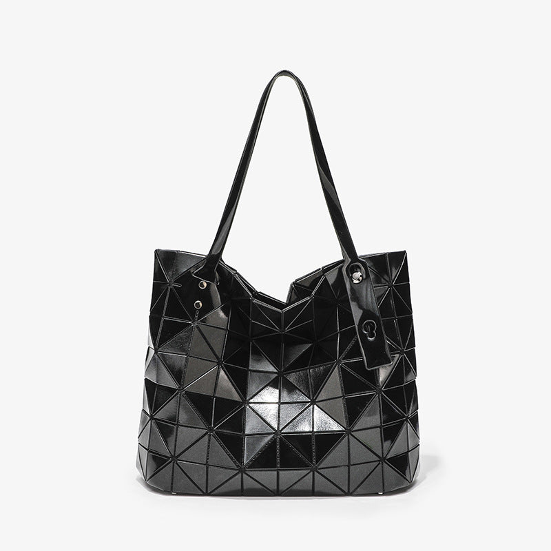 Women's House Bird's Nest Color Matching Box Handbags