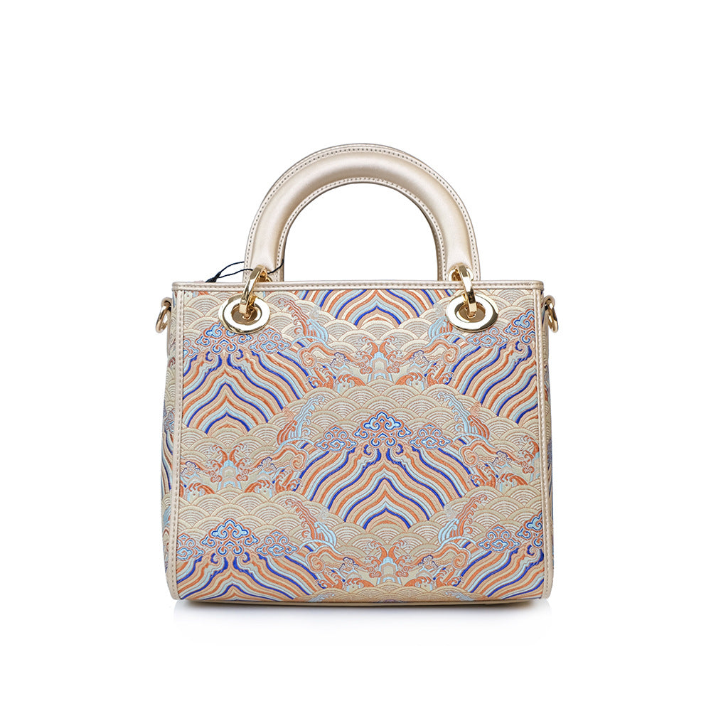 Women's Chinese Style National Fashion Retro Diana Crossbody Bags