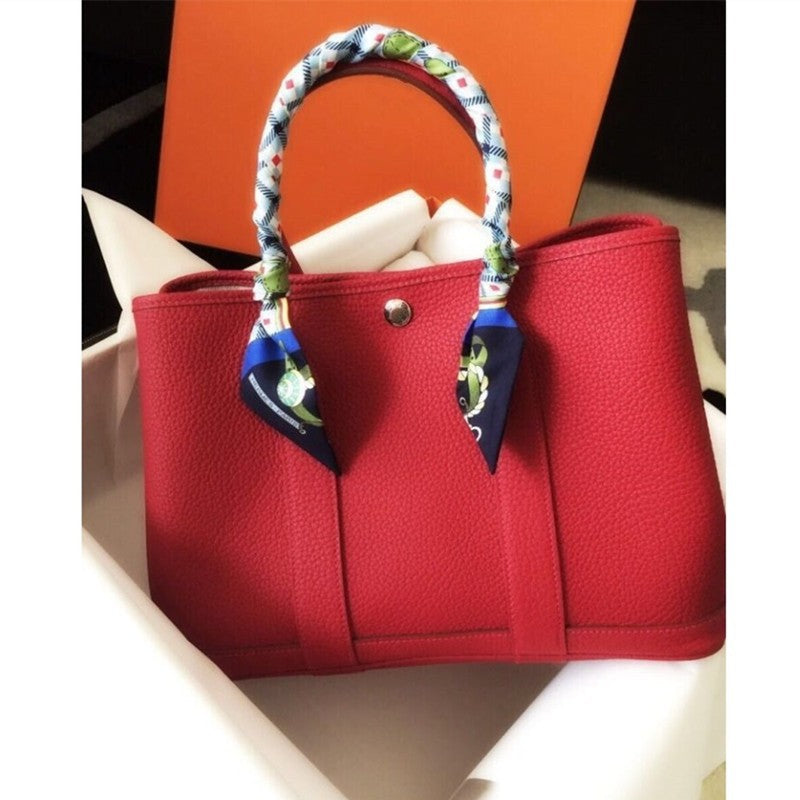 Women's Large Capacity Totes Cow Leather Simplicity Handbags