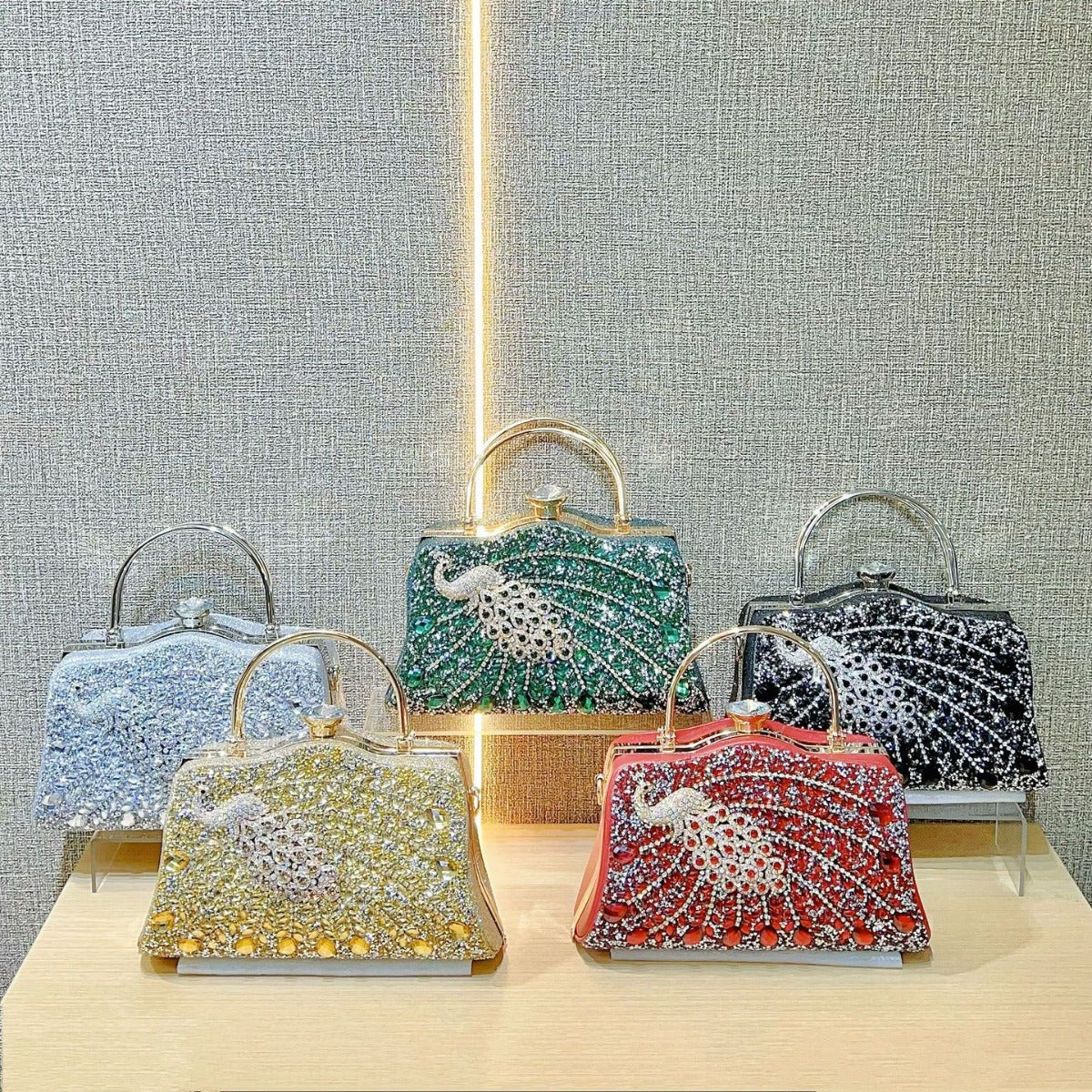 Full Diamond High-grade Party Dinner Banquet Shoulder Bags