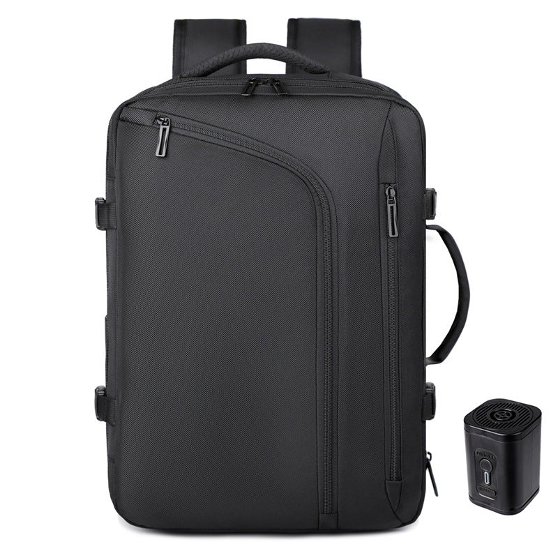 Men's Vacuum Compression Simple Large Capacity Expansion Backpacks