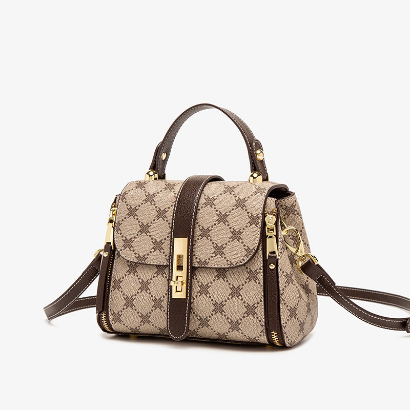 Women's Genuine Leather Retro Portable Fashion Shoulder Bags