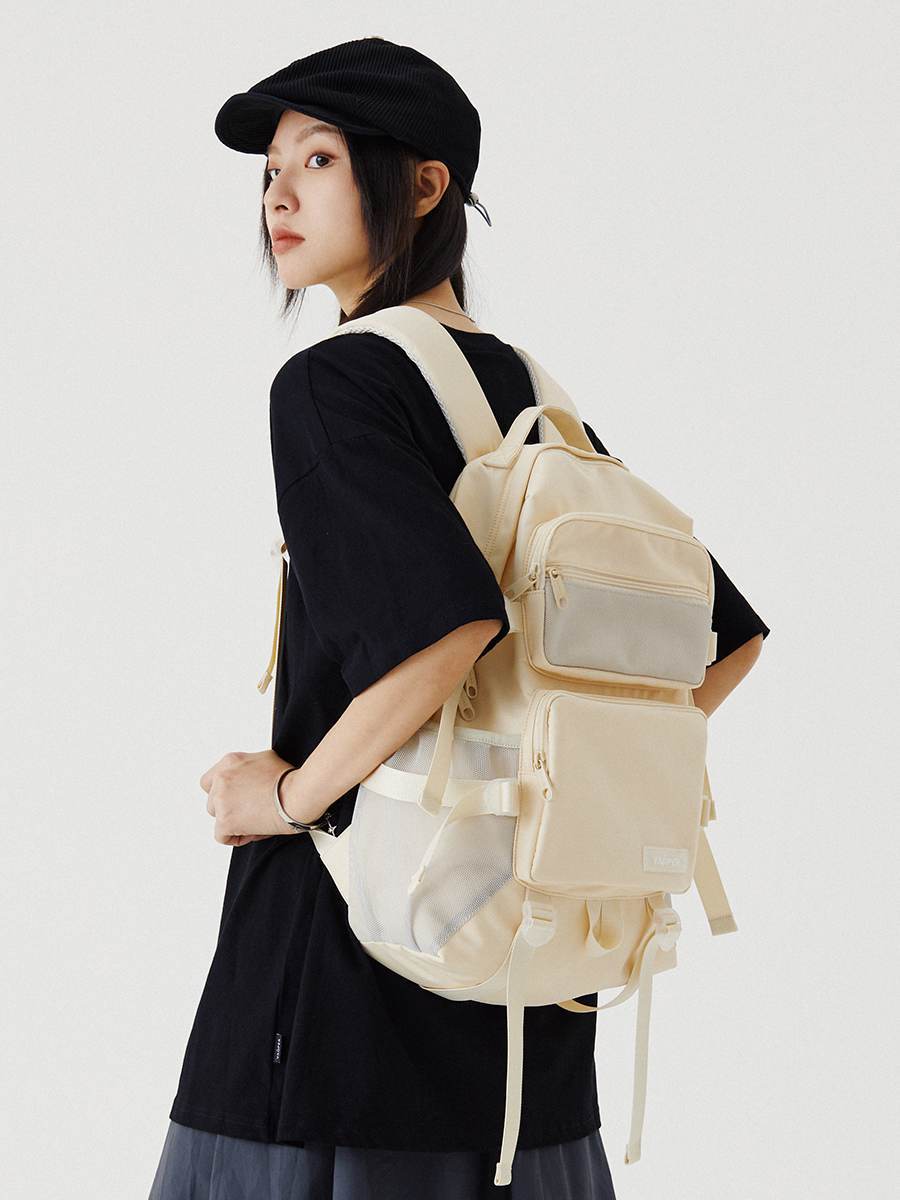 Men's Hello Large Capacity Female College Fashion Backpacks